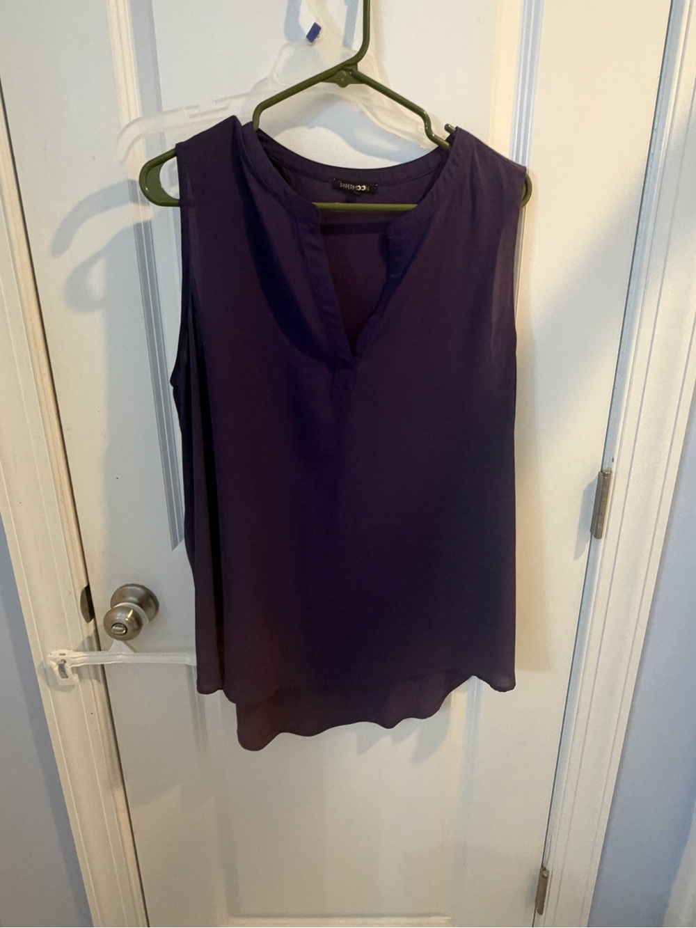 Papermoon Sleeveless V-Neck Camisole - Deep Purple